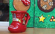 Bodo's Lebkuchen & Kirschglühwein auf dem Sternenplatzl auf dem Rindermarkt in München (©Foto:  Marikka-Laila Maisel)